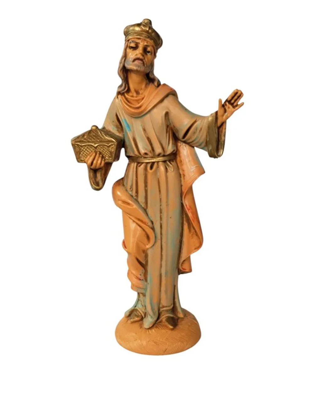 Fontanini Wiseman King Melchior Nativity 1983 Village Figure Italy 5